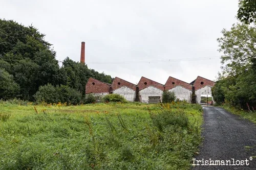The surviving Old Bleach chimney at Randalstown in 2008
